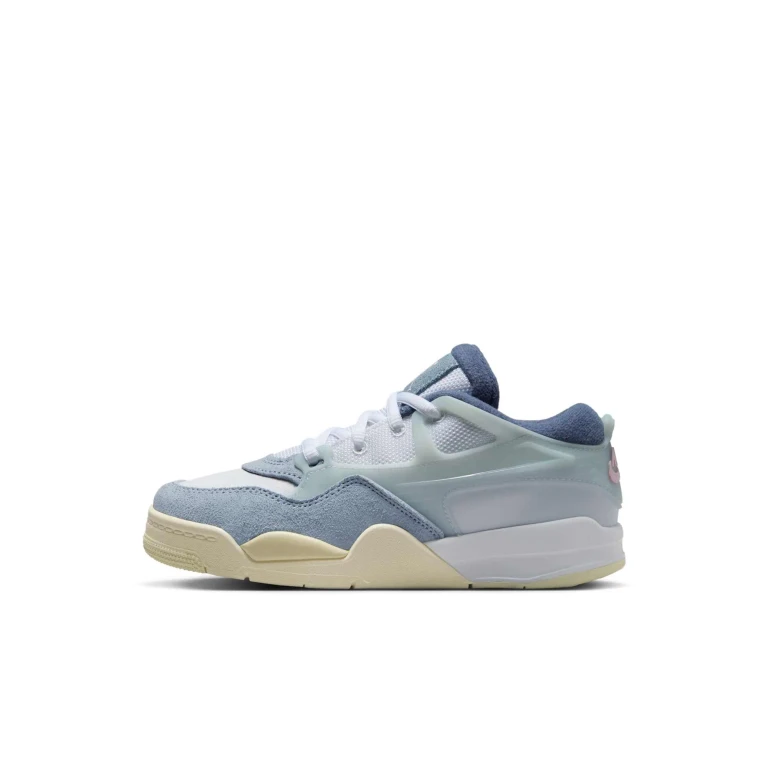 Preschool Retro 4 Rm 'Diffused Blue Ashen Slate' Sneakers
