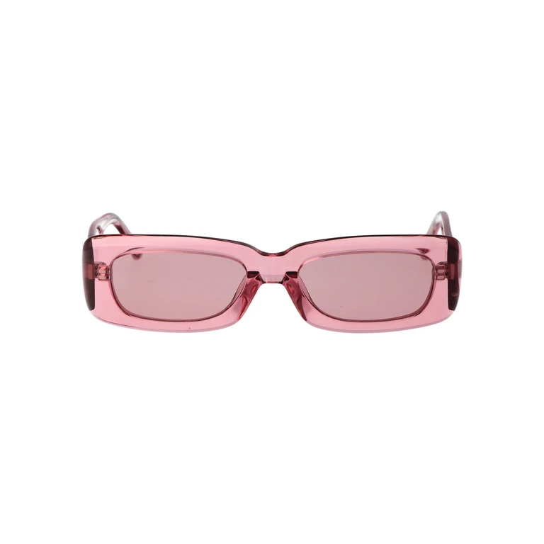 The Attico Attico16c17sun C17 Powderpink/silver/pink Acetate Sunglasses - Women