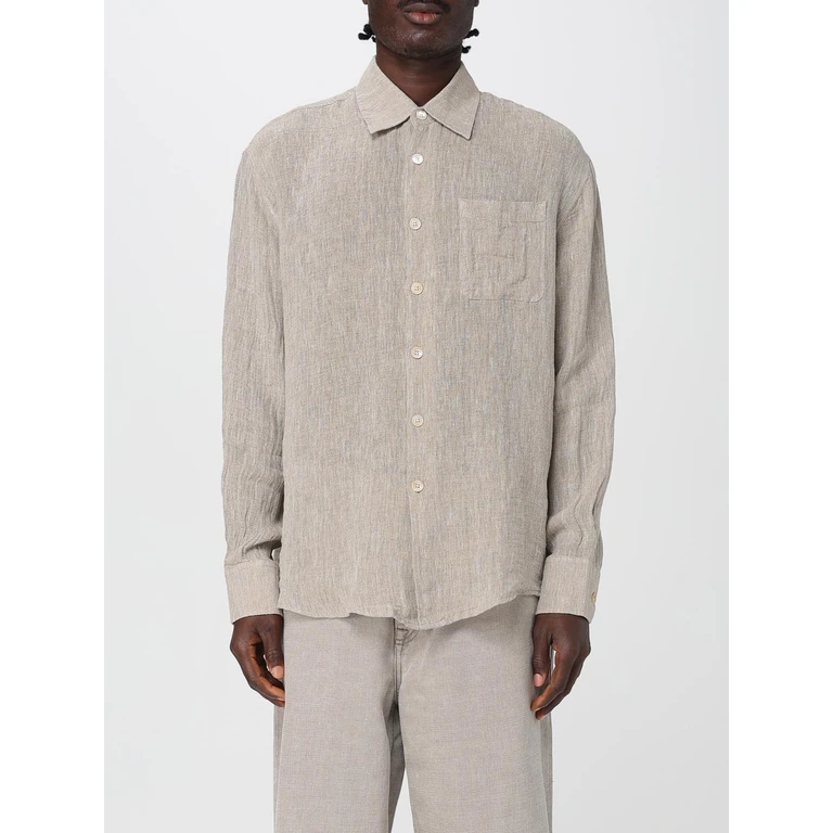 Shirt Men color Sand (M2252APPOLLENDUSTSPARSECREPE)