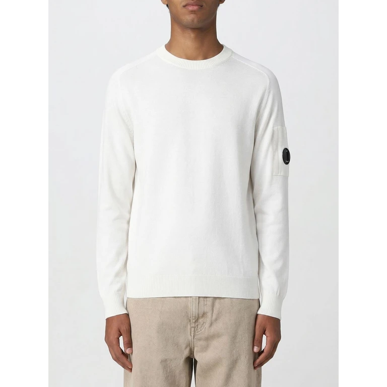 C. P. COMPANY Sweater Men color White (20CMKN105A006323O103)