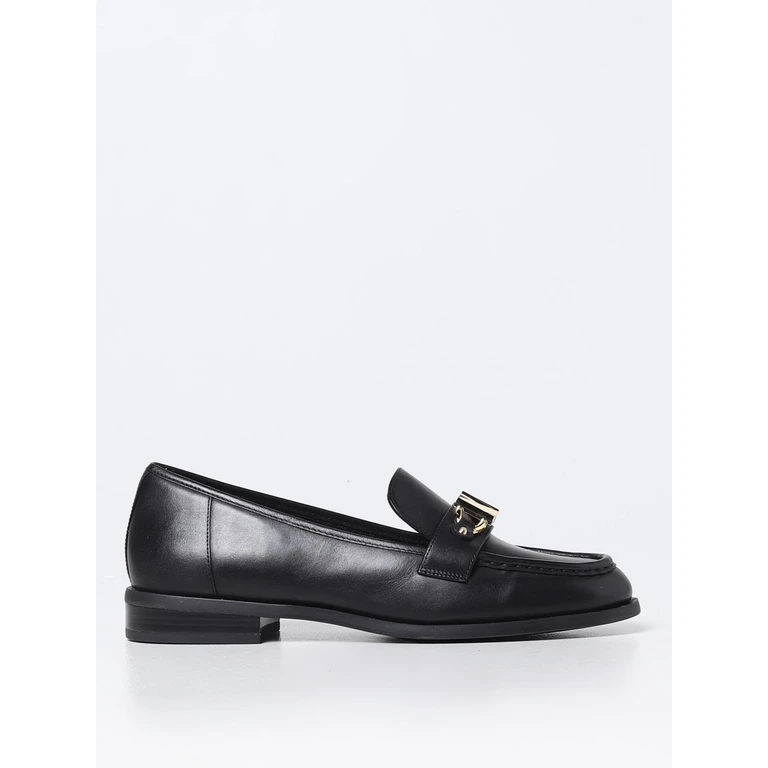 Tiegan leather mocassins with monogram (40F3TGFP1L001)
