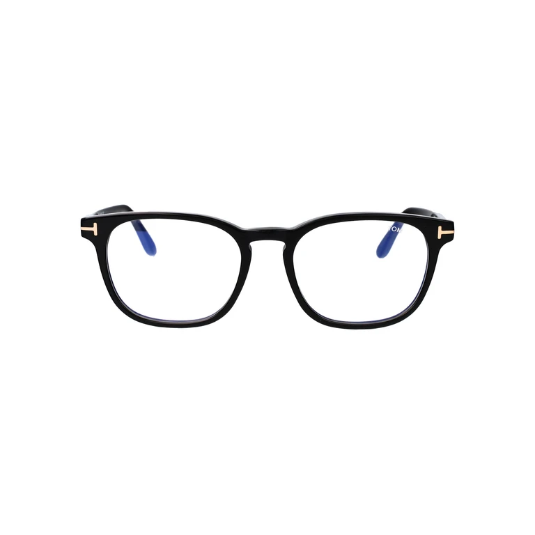 Tom Ford Ft5868-B 001 Nero Lucido Acetate Optical - Men