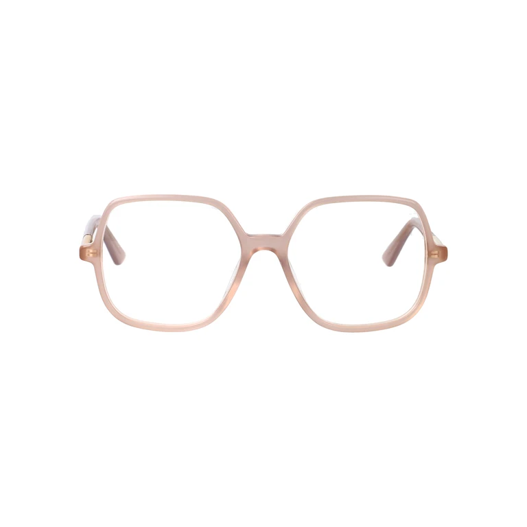 Chloé Ch0368o 004 Beige-beige-transparent Acetate Optical - Women
