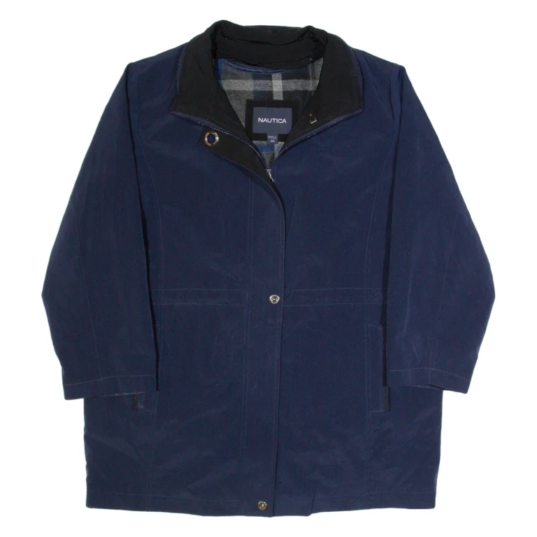 NAUTICA Womens Jacket Blue L
