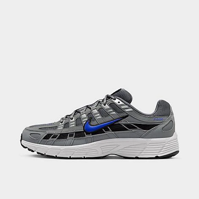 Men's P-6000 Casual Shoes in Smoke Grey/Light Smoke Grey/Platinum Tint Size: 7.5