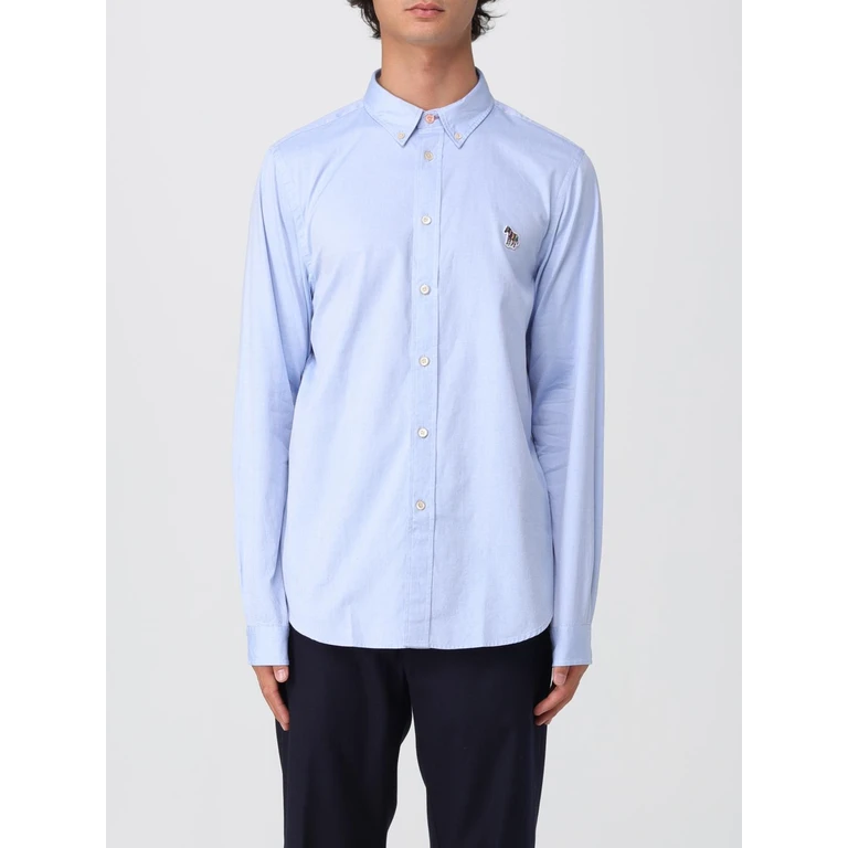 Shirt Men color Gnawed Blue (M2R599RFZEBRA44)
