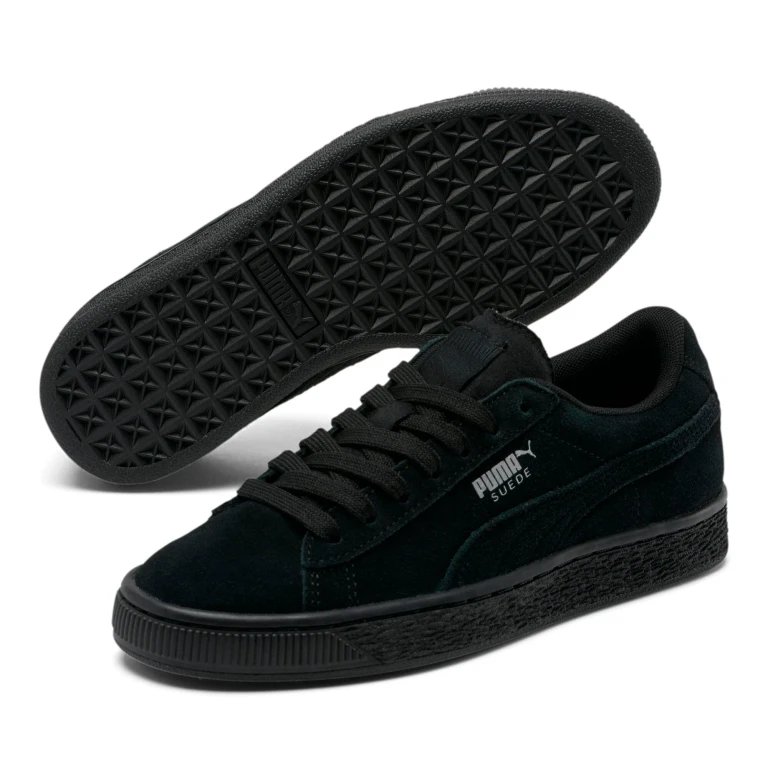 Youth Suede Jr 'Classic Black' Sneakers