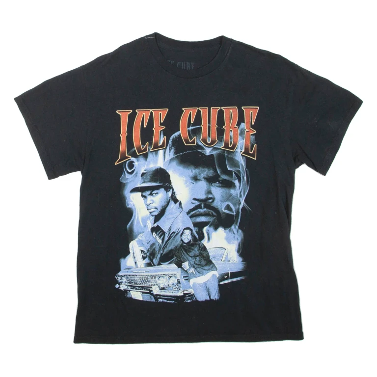 Ice Cube Womens Band T-Shirt Black S