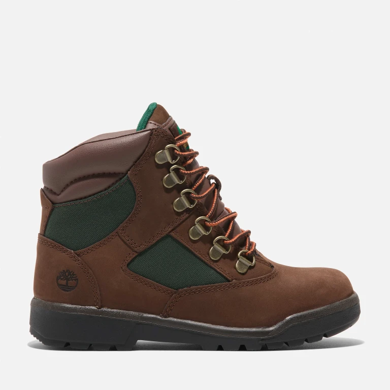 Youth Preschool 6 Inch Field Boot 'Medium Brown Olive' Boots