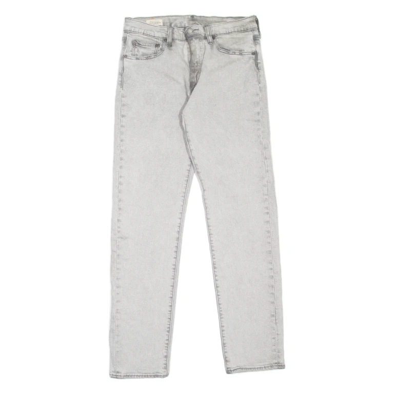 LEVI'S 502 Jeans BIG E Mens Grey Regular Tapered W30 L32