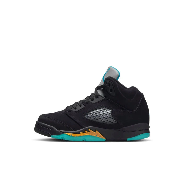 Preschool Retro 5 'Aqua' Ps Sneakers