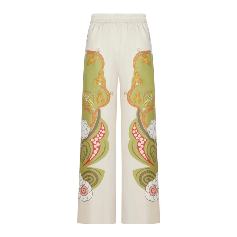 La DoubleJ Pantalons Décontractés (TRO0026SIL001AMB03WH04)