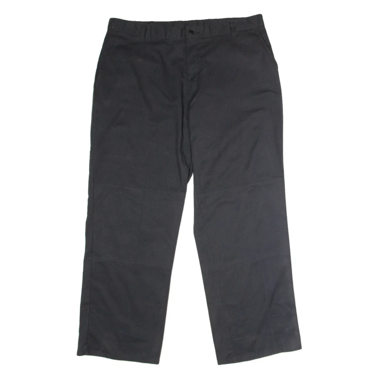 DICKIES Workwear Mens Trousers Black Regular Straight W38 L30