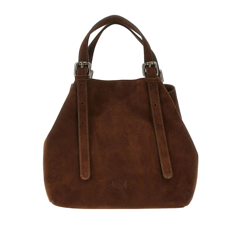 Suede leather small 'Galatea' bag Woman One Size (31098-UNI)