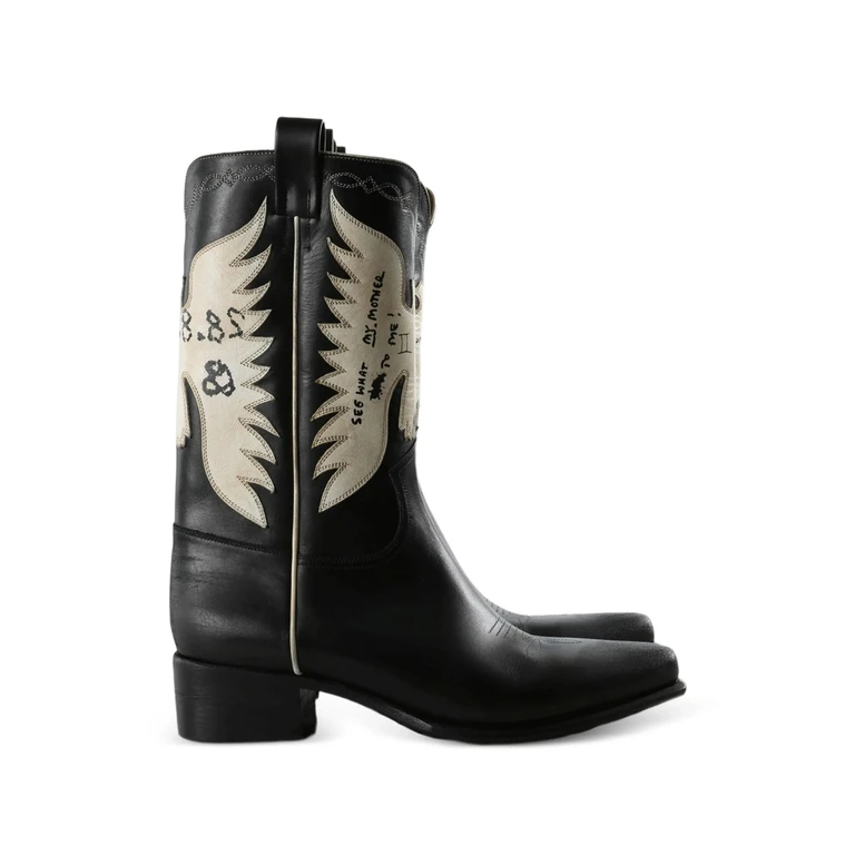 Detox In Alabama Leather Cowboy Boots