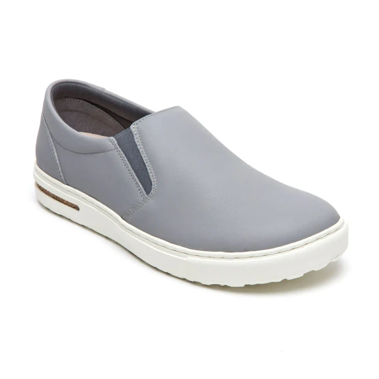 Oswego Leather Grey Shoes