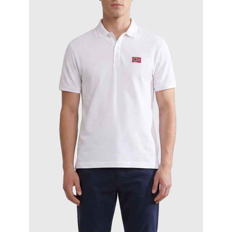 Polo Shirt Men color White (NP0A4I1U2)