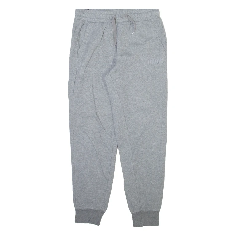 PUMA Mens Joggers Grey Tapered M W29 L29