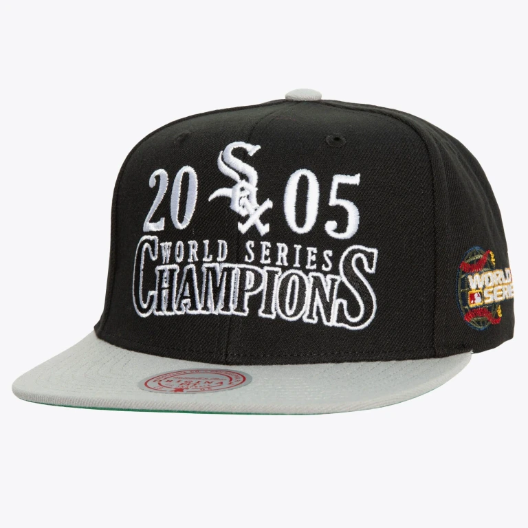 Men's MLB World Series Champions Snapback White Sox Snapback Caps