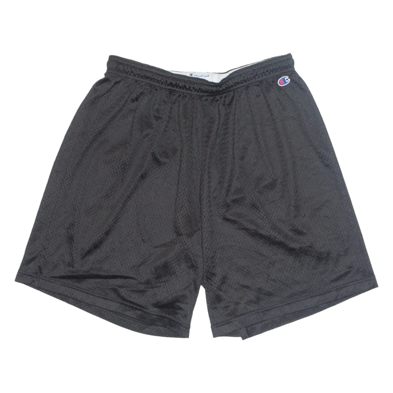 CHAMPION Mens Sports Shorts Black Relaxed L W29