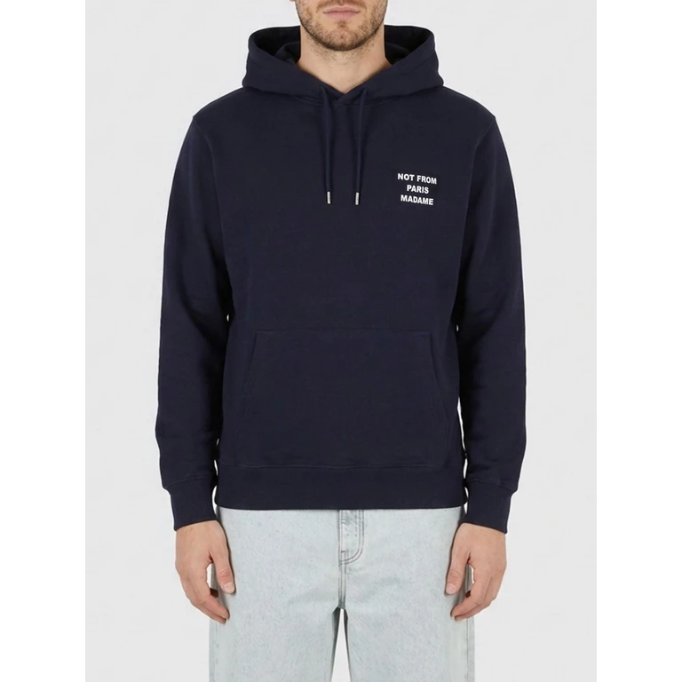 DRÔLE DE MONSIEUR Sweatshirt Men color Blue (PERMHO162CO127NAVY)