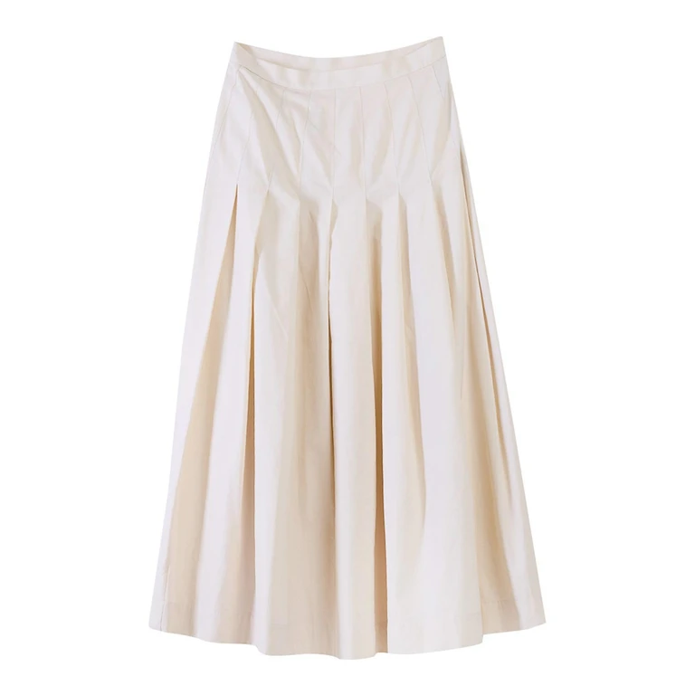 Jupe Midi - Crème (W1R309SV0299402)