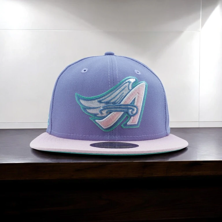 Men's MLB Anaheim Angels 5950 Fitted '50Th Anniversary' Hats