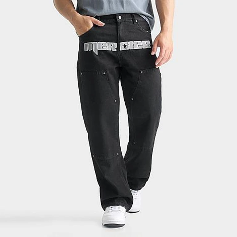 Men's Mercier Carpenter Denim Jeans in Black Size: 30