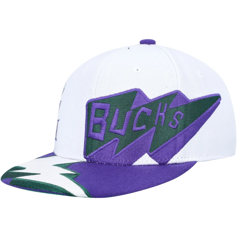 Men's NBA Fast Times Snapback Hwc Bucks Snapback Caps