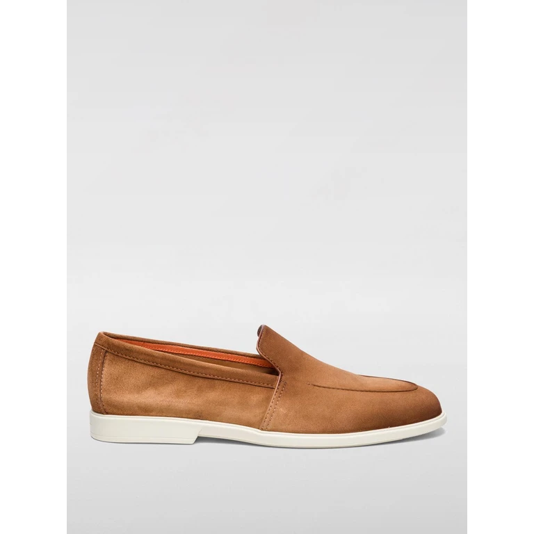 Loafers Men color Brown (MGAR18829TICSEAAC39)