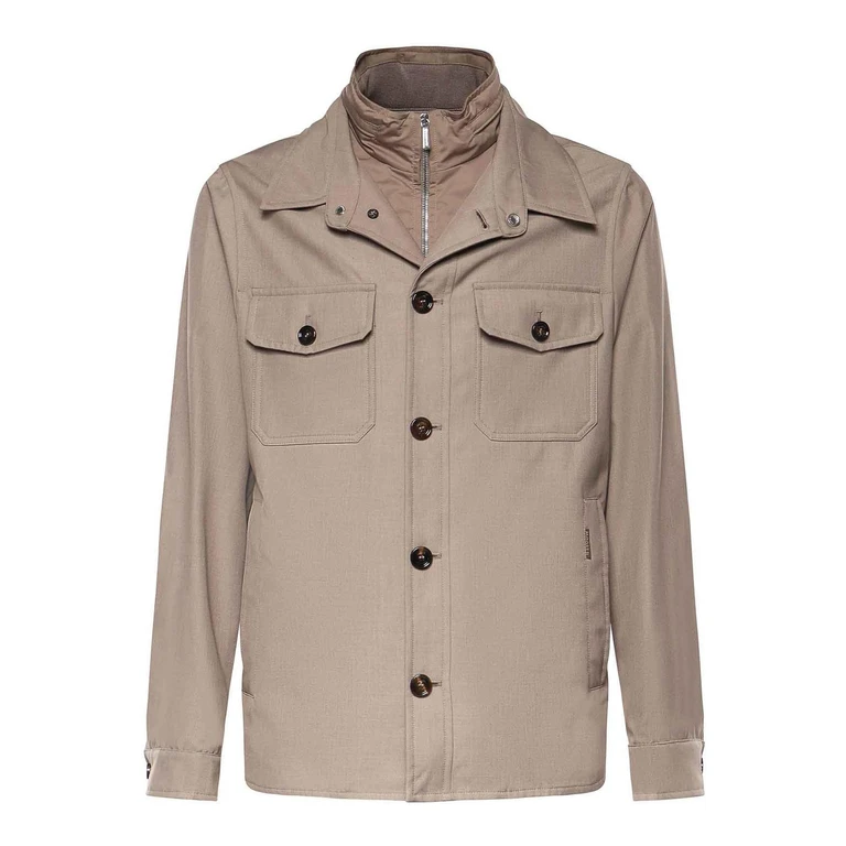 Moorer Veste Casual - Beige (MOUGI101278TEPA184U0261)