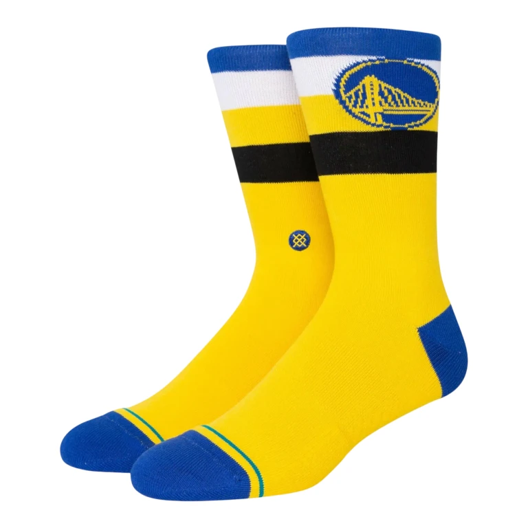 Warriors ST Men Crew Socks Yellow/Royal