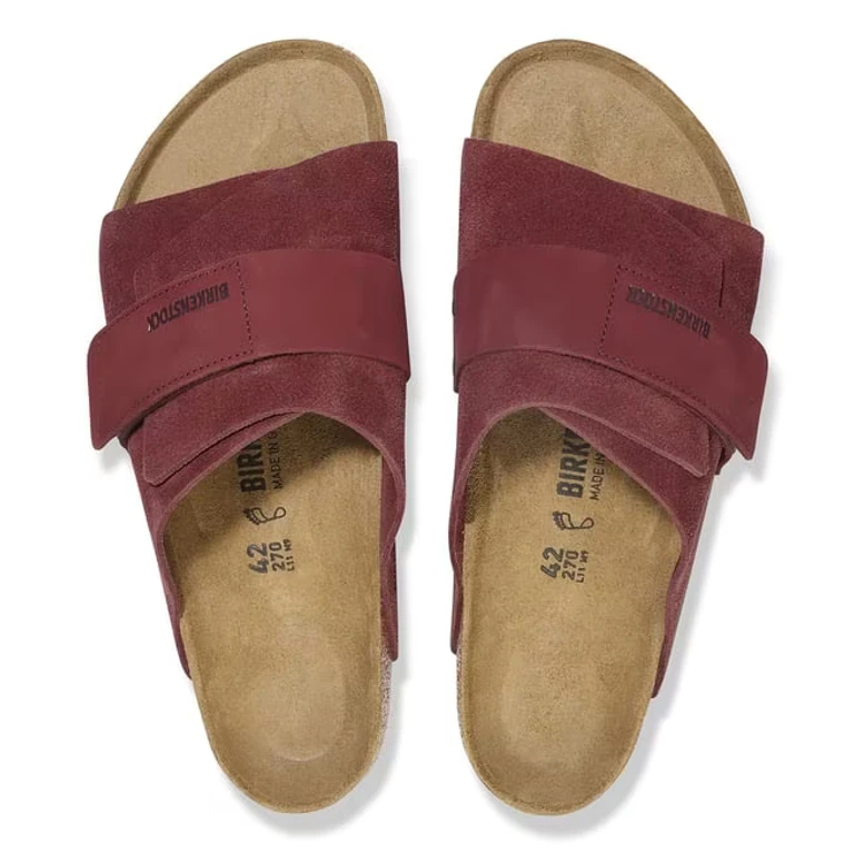 Unisex Kyoto Nubuck Leather Zinfandel