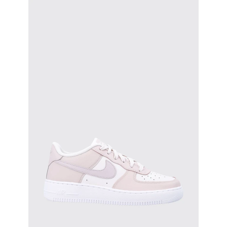 Air Force 1 Boy's Leather Sneakers with Swoosh Logo (IO7958002)