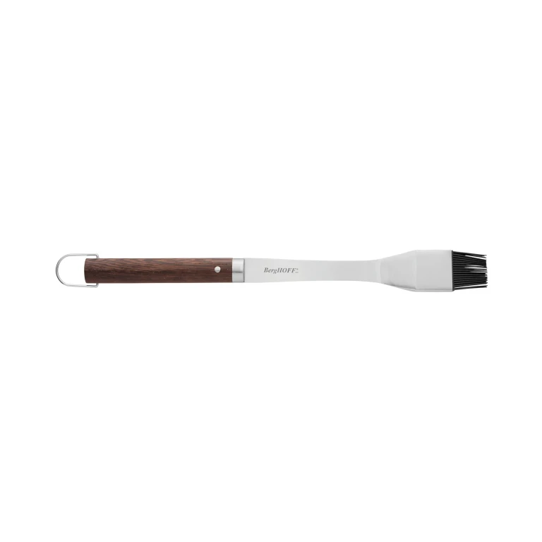 Essentials 16.5" Stainless Steel Brush with Wood Handle