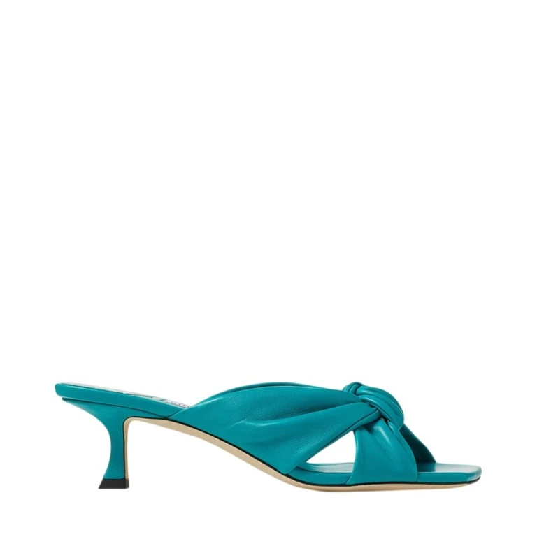 Avenue 50Mm Malibu Nappa Leather Mules, Brand Size 34 ( US Size 4 )