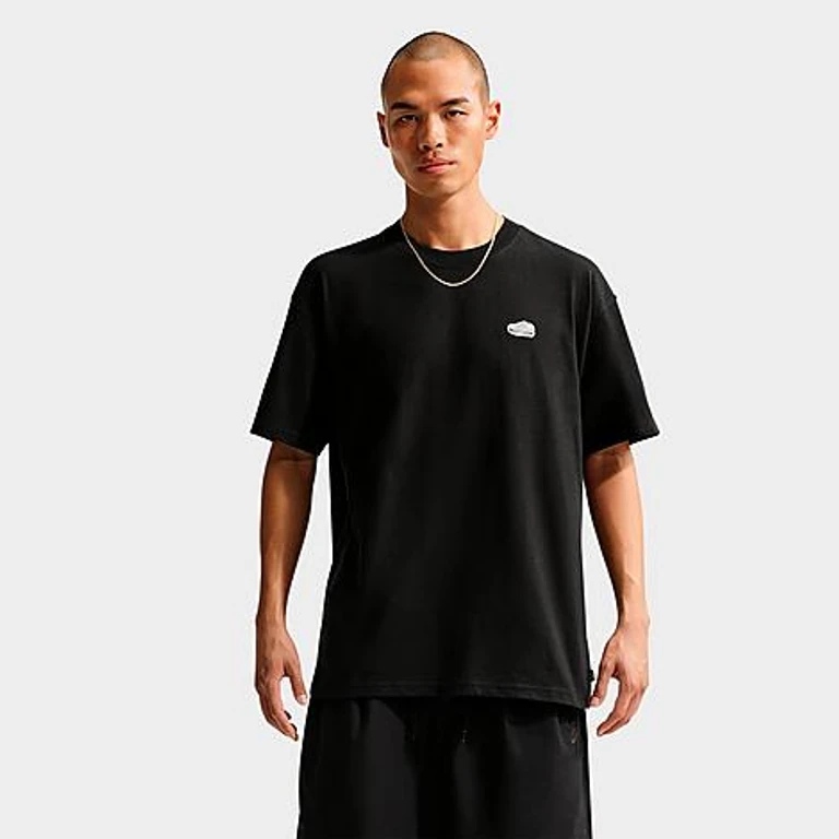 Men's Sportswear Vomero Patch T-Shirt in Black Size: XS