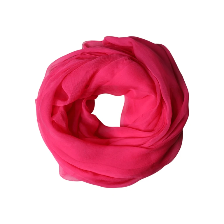 Dolce & Gabbana Pink Silk Stole Neck Wrap Shawl Men 174cm X 128.5cm Scarf - Men
