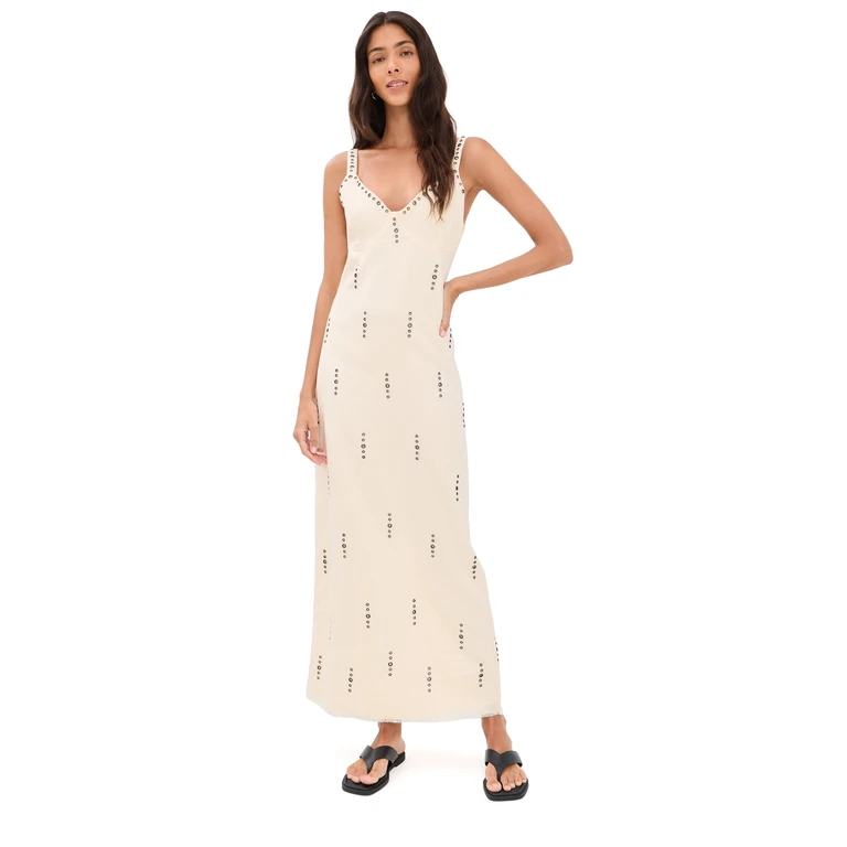 rag & bone Aubrey Dress Ivory 0