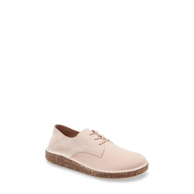 Unisex Gary Suede Leather Dusty Rose