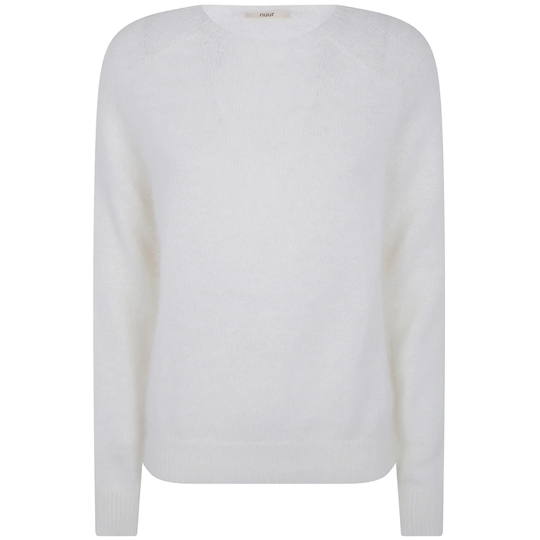 Maglione Maniche Lunghe Girocollo "Boxy Long Sleeves"