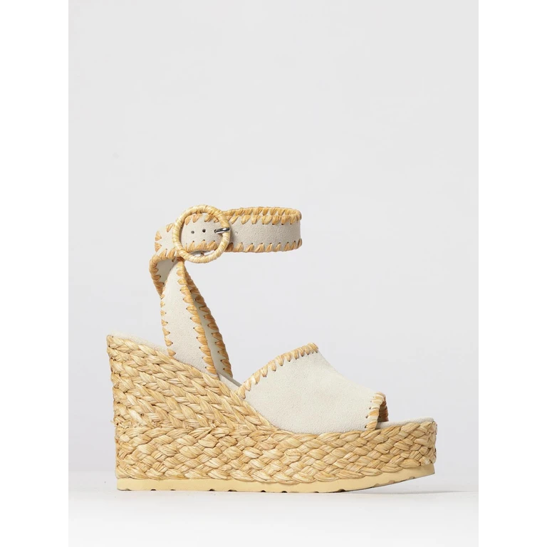 Heeled Sandal Woman color White (1104OFFWHITE)