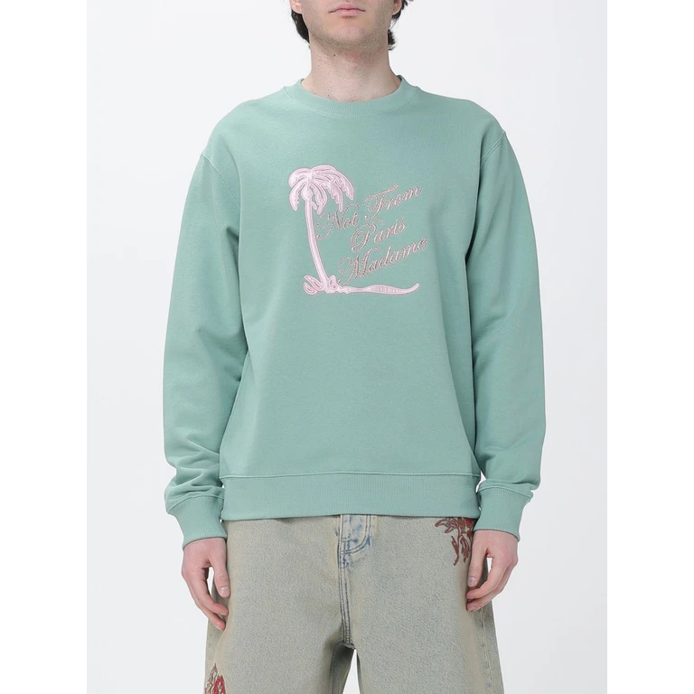 DRÔLE DE MONSIEUR Sweatshirt Men color Green (KSW190CO127WG)