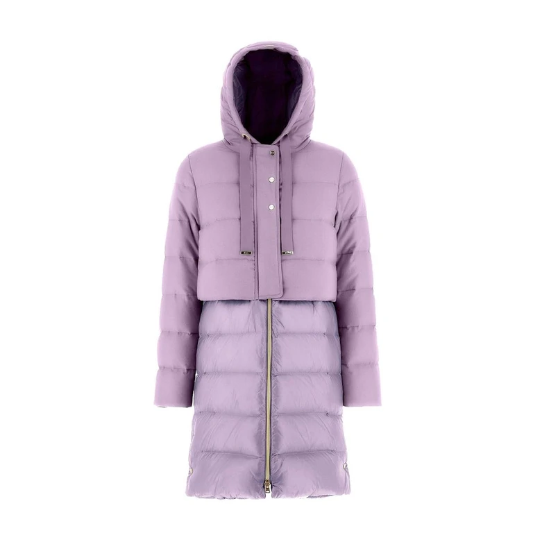 Purple Cashmere Coat Clothing - Women