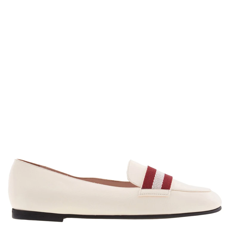 Bally Mady Leather Loafers, Brand Size 35.5 ( US Size 5 )