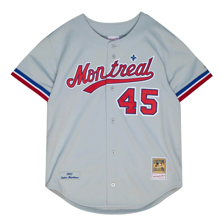 Men's MLB Montreal Expos Cooperstown Authentic Jersey