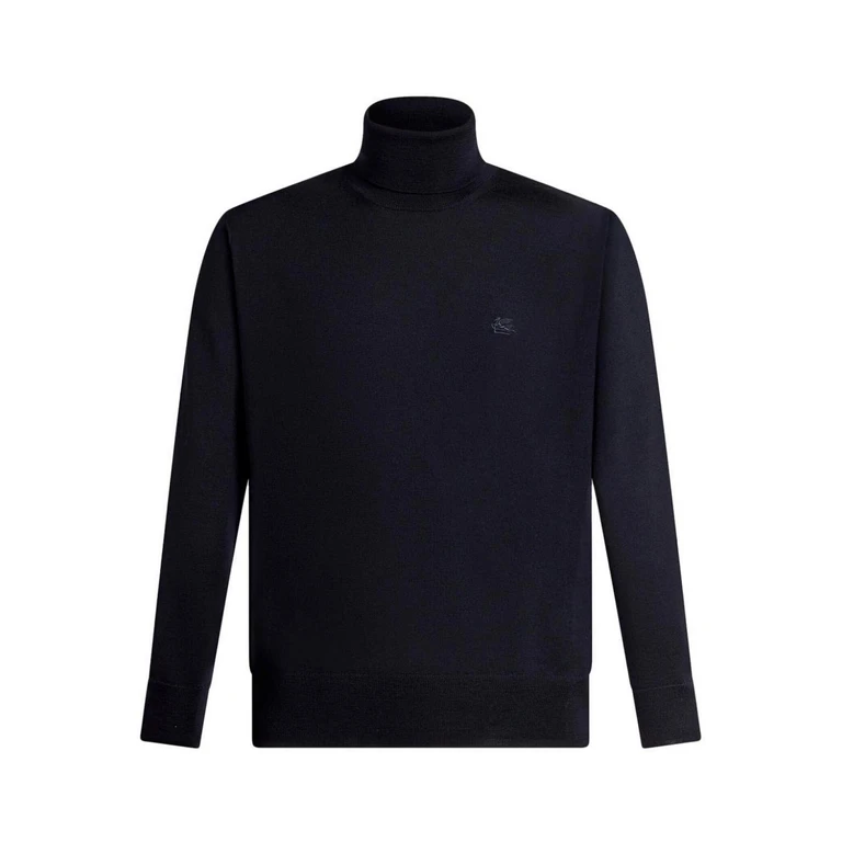 Pull Col Rond - Bleu Foncé (MRKF0067AL257B0665)