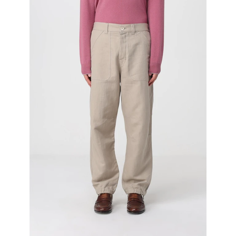 Linen and Cotton Trousers (MH255S2470C2444)