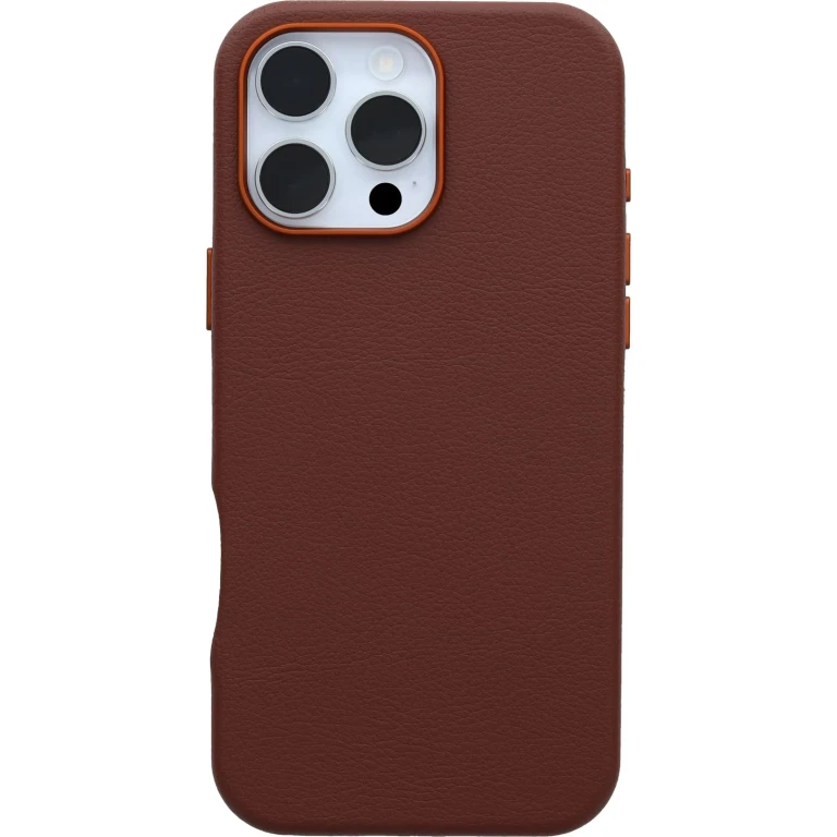 iPhone 16 Pro Max Symmetry Series Cactus Leather for MagSafe - Rich Adobe Brown