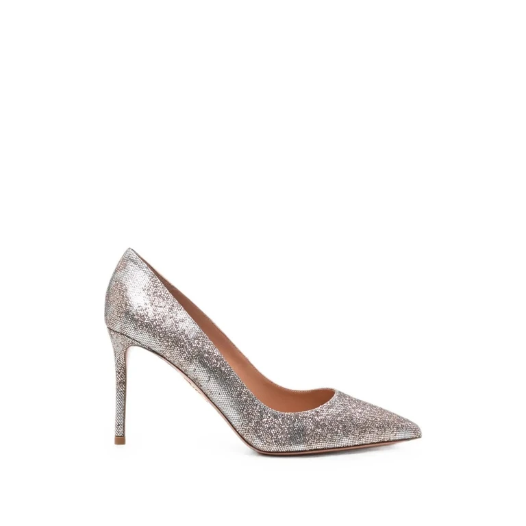 Decollete Metallic Silver "Purist" Pump T. 085
